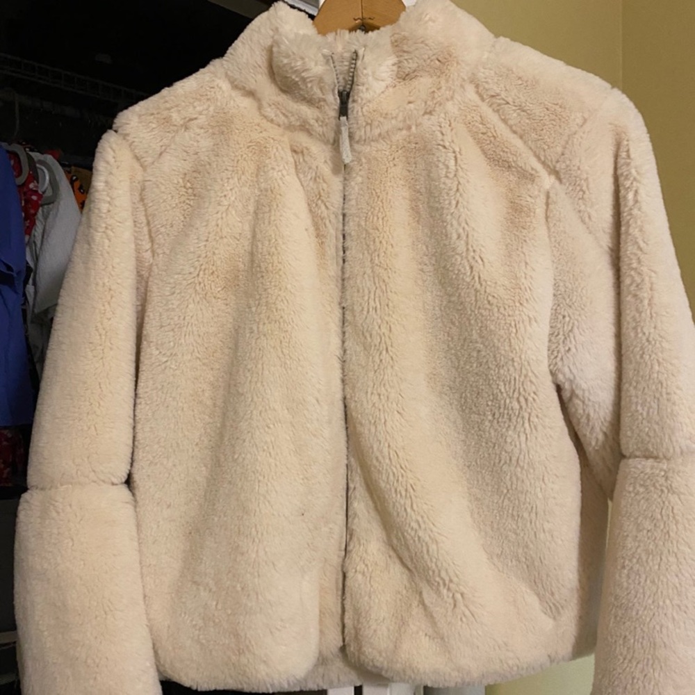 Soft Patagonia Women’s Lunar Frost Jacket - size M in Natural